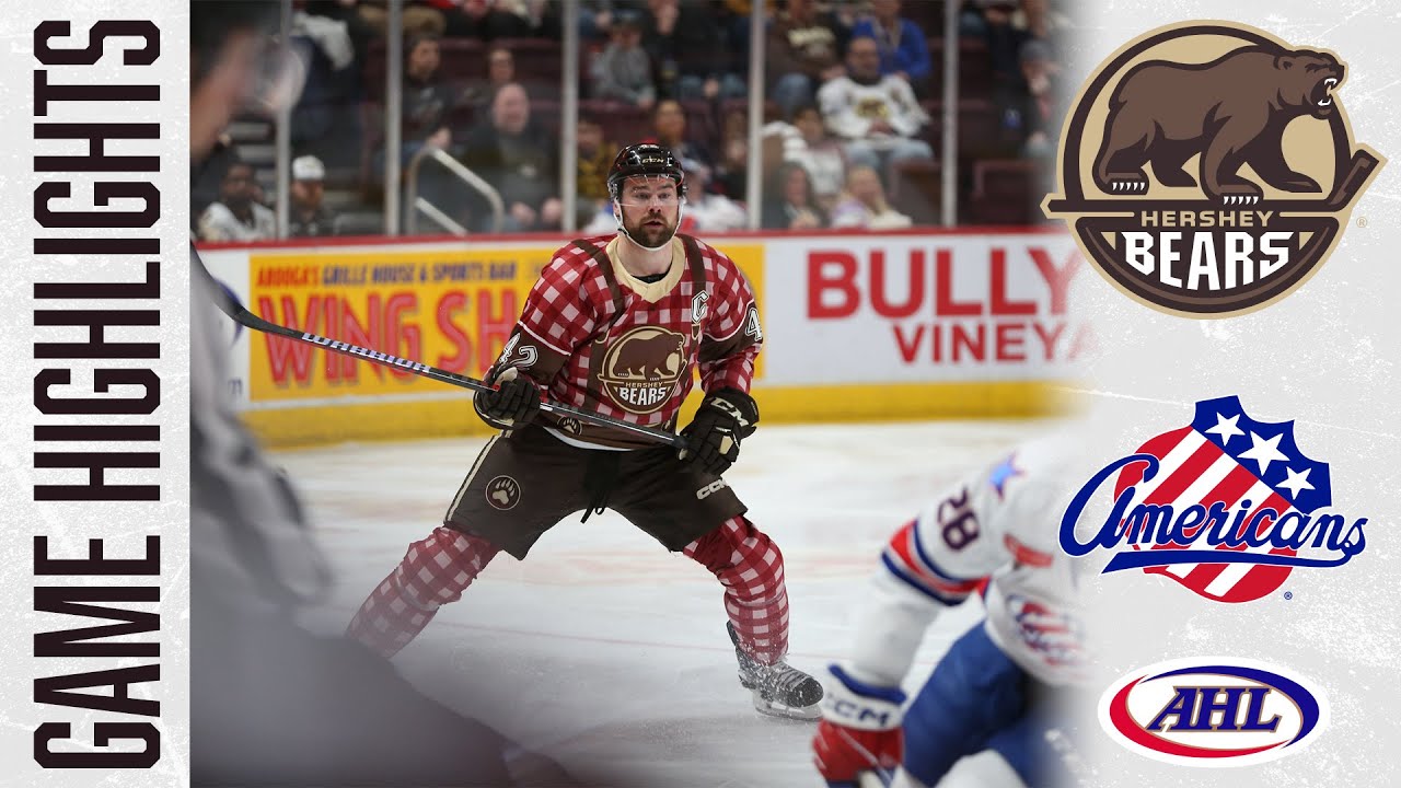Hershey Bears vs. Rochester, 2/24/24 | Game Highlights