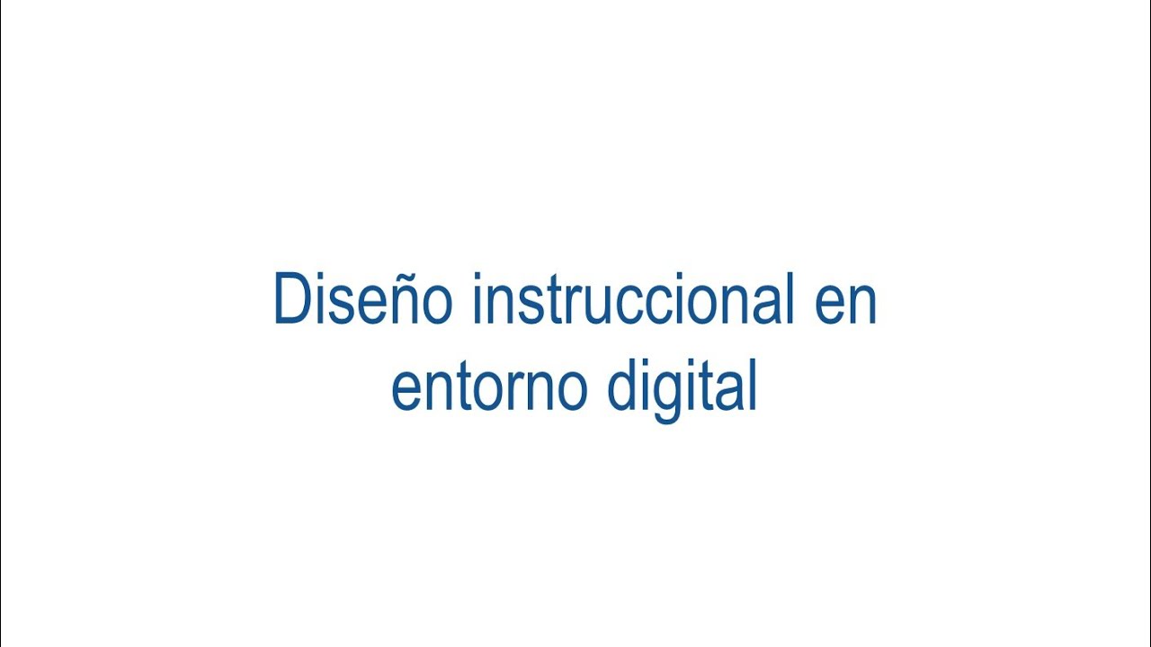 Diseño Instruccional