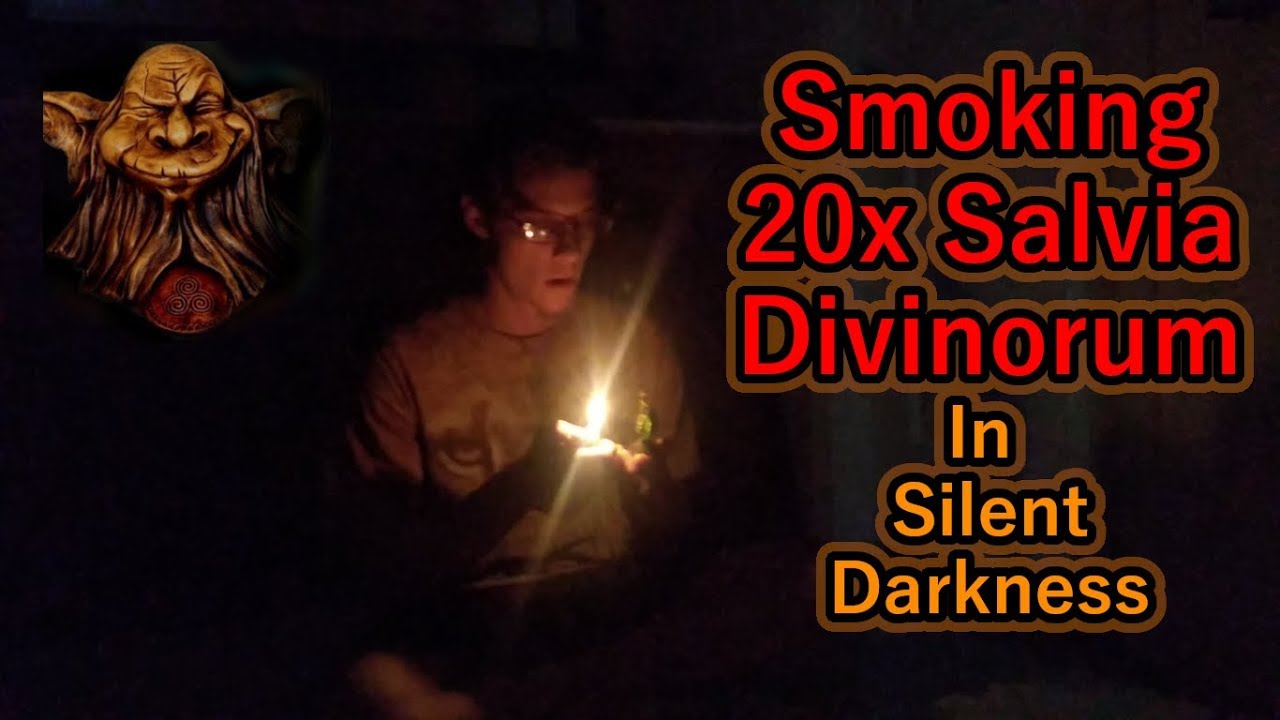Smoking 20x Salvia In Silent Darkness (Live Action Trip Report)