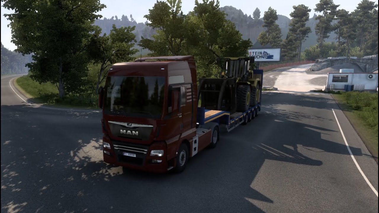 Euro Truck Simulator 2 | MAN TGX  Innsbruck-Salzburg, Front-end loader
