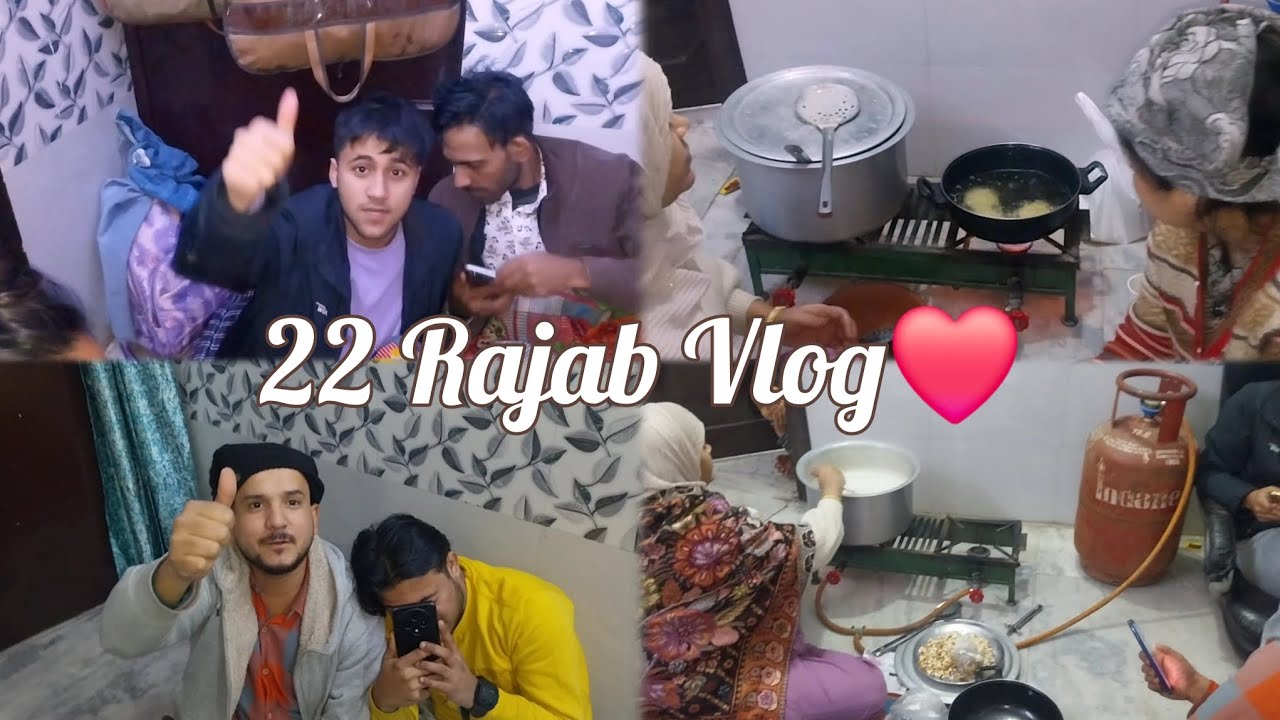 22 Rajab Niyaaz Vlog 💚 | #dailyvlogs 