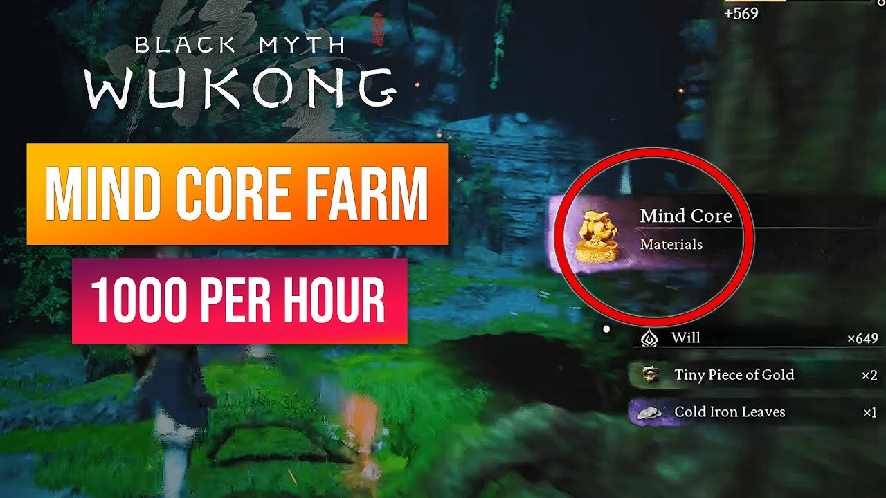 Black Myth Wukong Mind Core Farm | New Mind Core Farm In Chapter 4 | 100K Will!