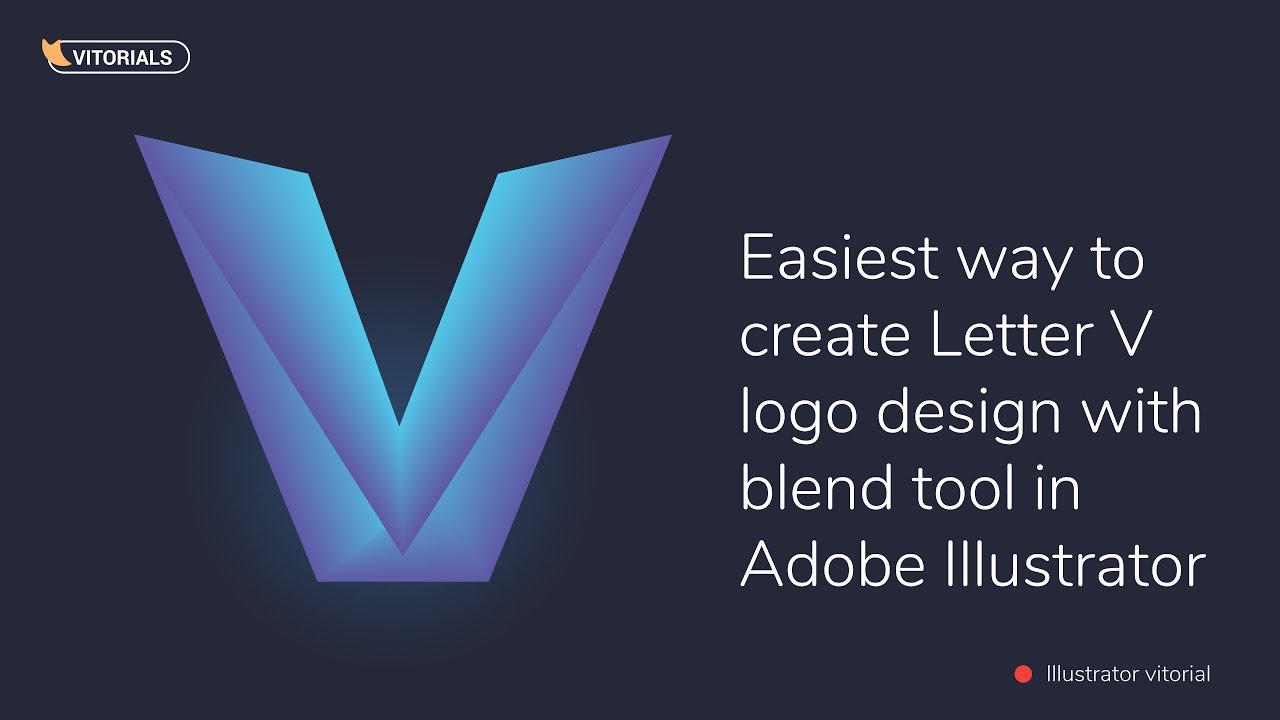 Создать логотип с помощью blend tool Adobe Illustrator