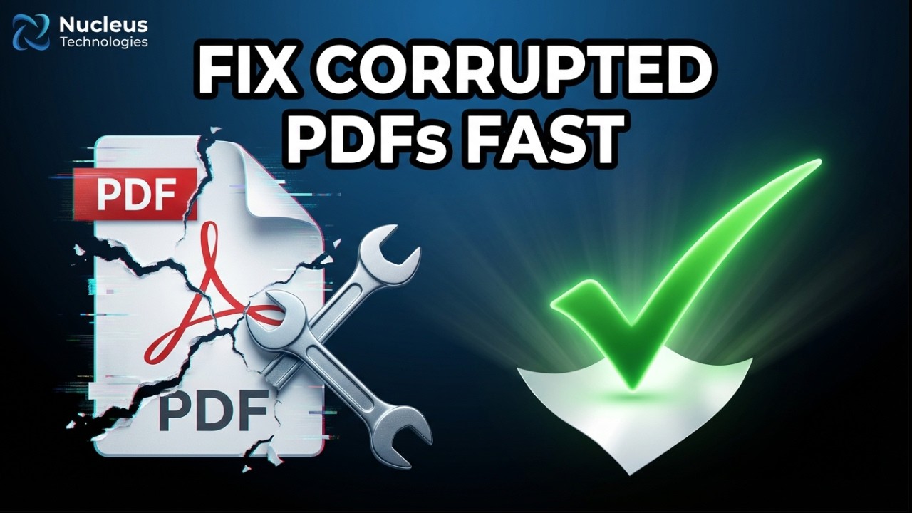 Исправить поврежденный PDF-файл за считанные минуты | PDF не открывается? Попробуйте это!