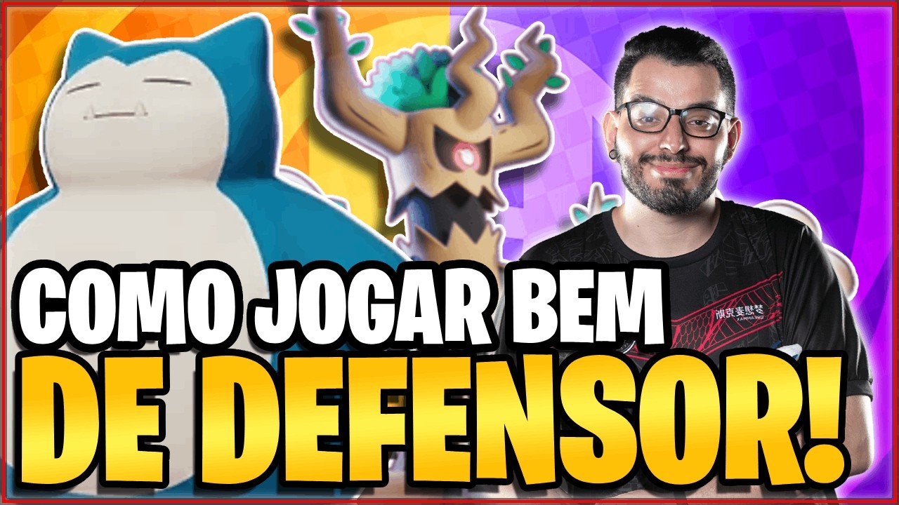 Como jogar BEM de DEFENSOR🔥Guia Pokémon UNITE!