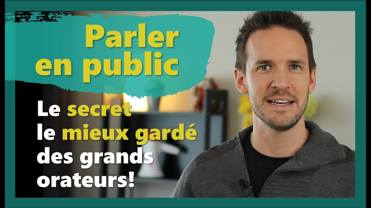 Parler en public. Le secret le mieux gardé des grands orateurs!