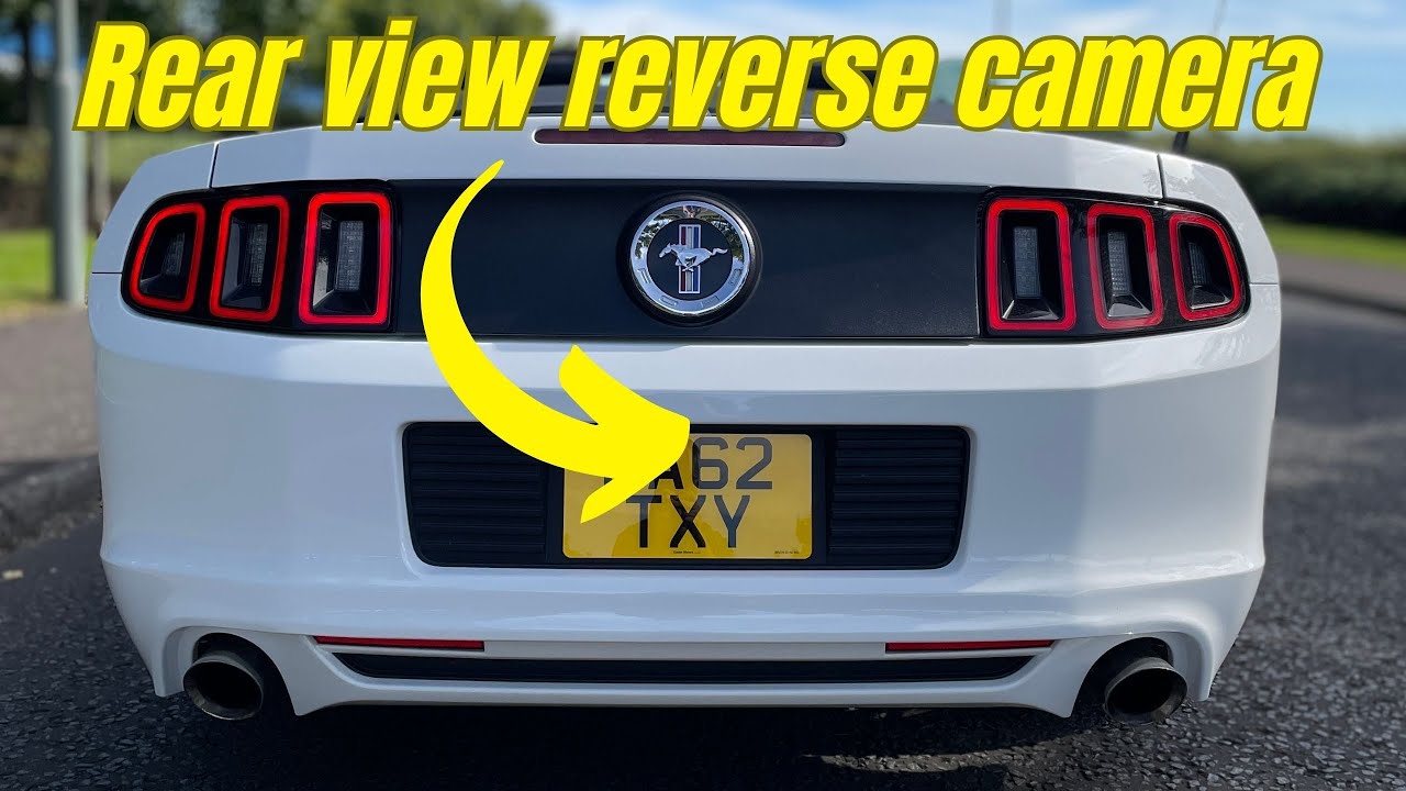 S197 Rear view camera install