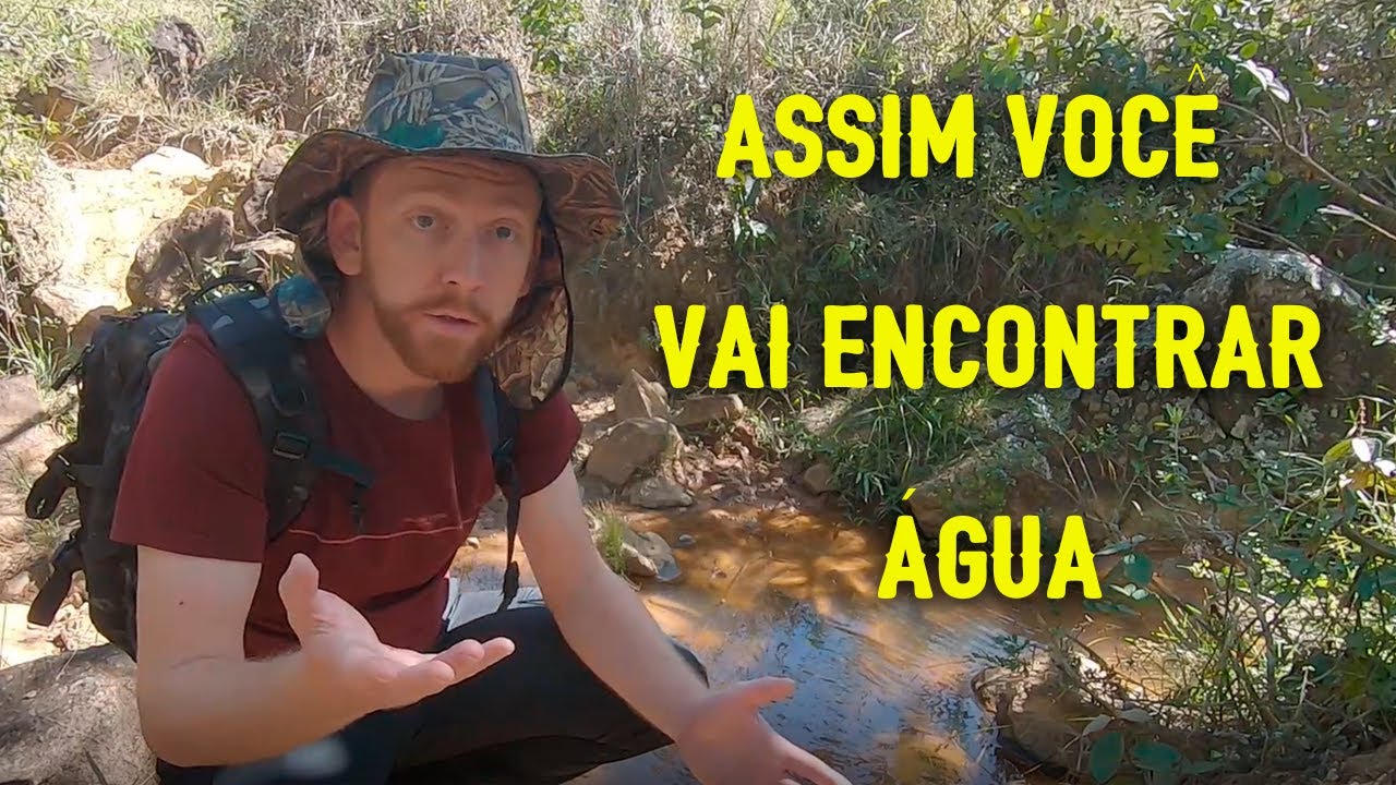 Técnica para encontrar água na natureza