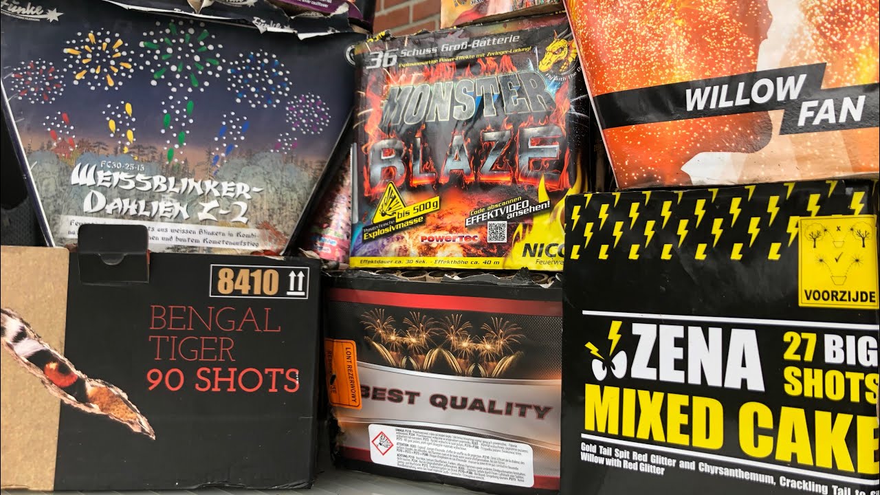 VUURWERK COMPILATIE 2019 - 2020 |OUD & NIEUW