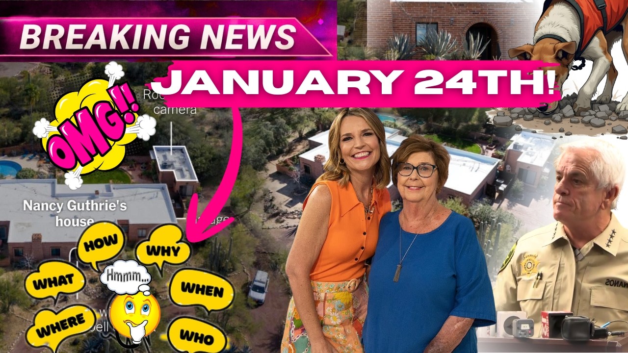 🚨BREAKING NEWS! FBI Looking at January 24th OMG! Nancy Guthrie! Tuscon, ARIZONA