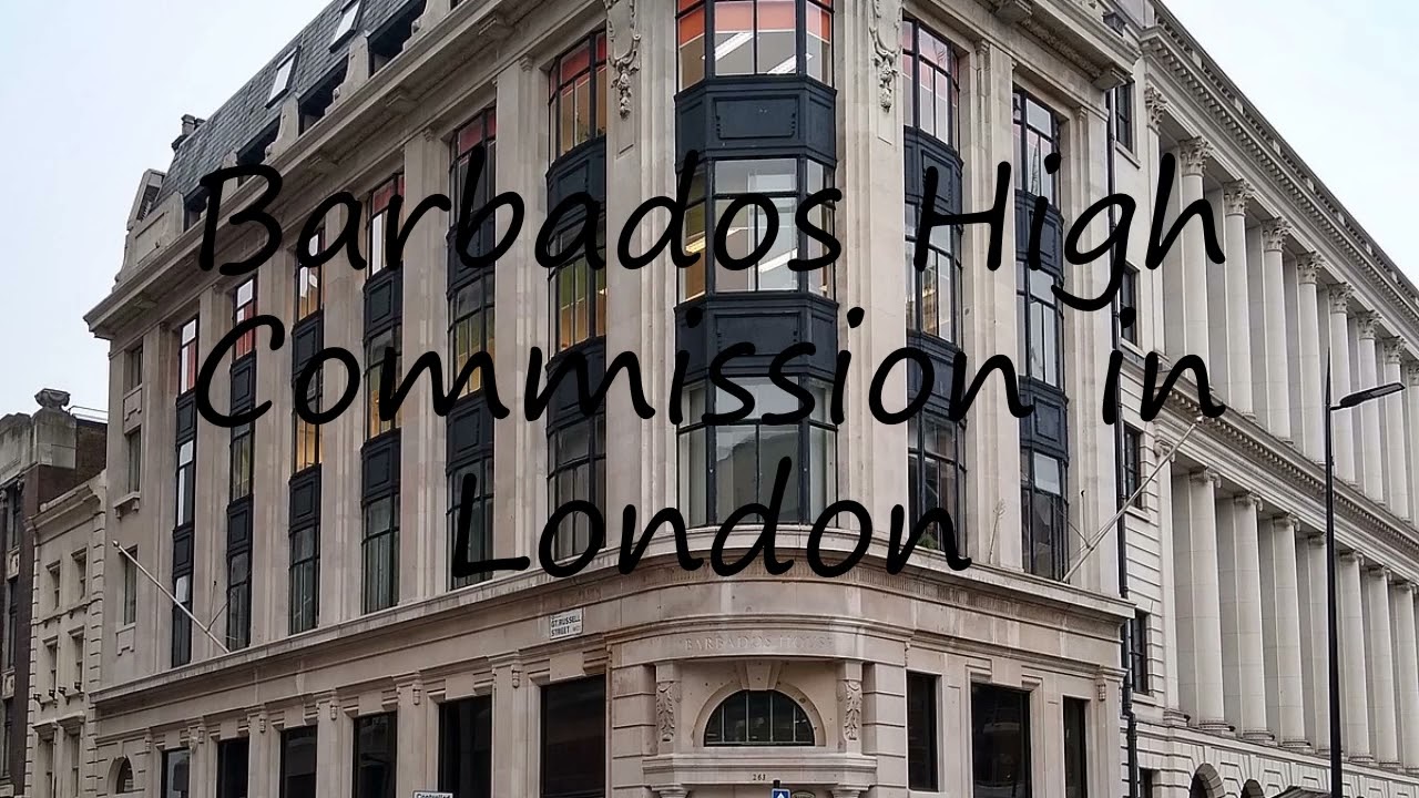 How to pronounce Barbados High Commission in London in English?