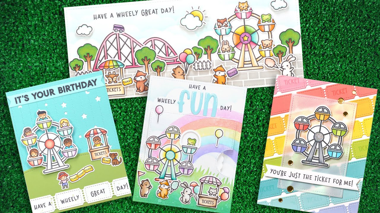 Intro to Wheely Great Day, Reveal Wheel Add On, Coaster Critters Flip Flop, Raffle Tickets