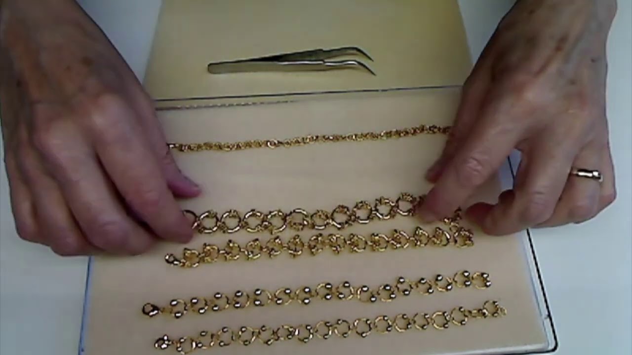 Gold Jump Ring Bracelets