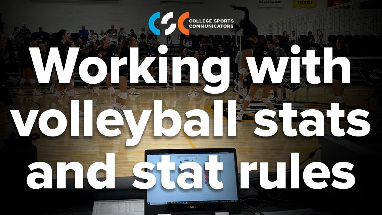Working with volleyball stats & stat rules | On-demand webinar