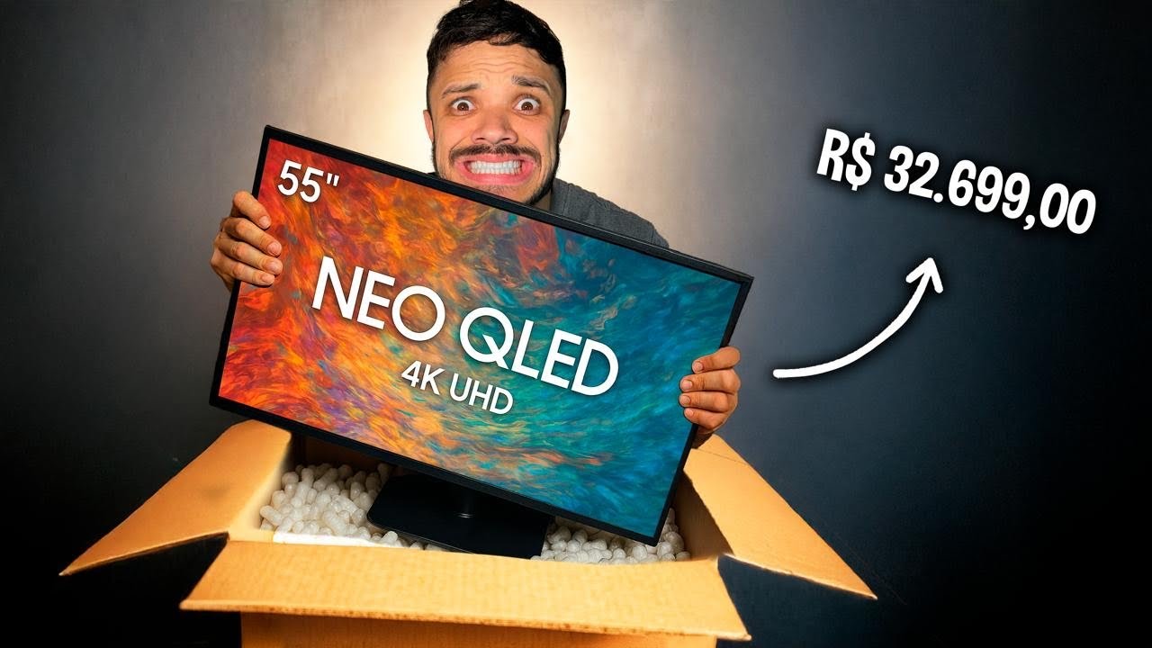 I WON A TELEVISION by opening a mystery box