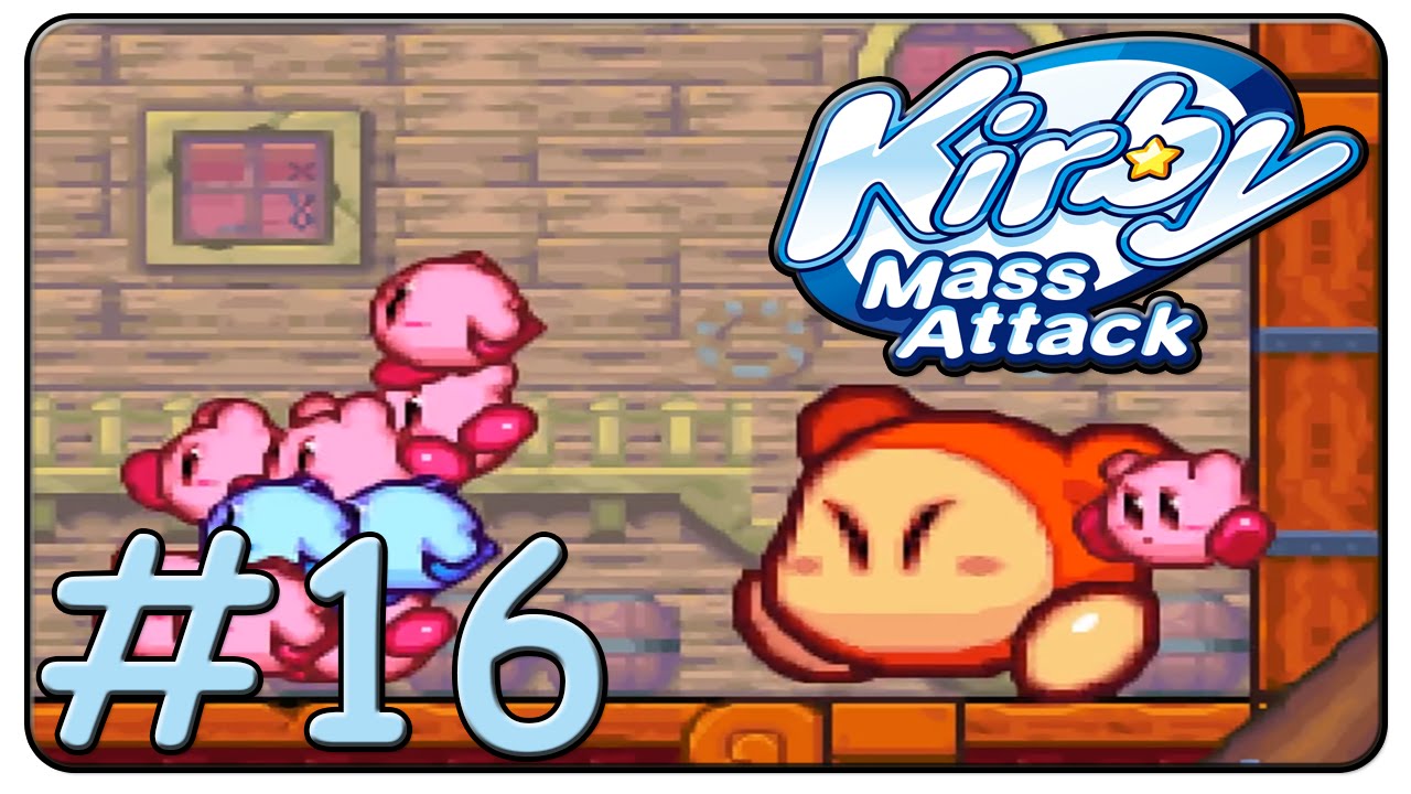 Kirby Mass Attack 100% Walkthrough Part 16 Dedede Resort Stage 7 & 8