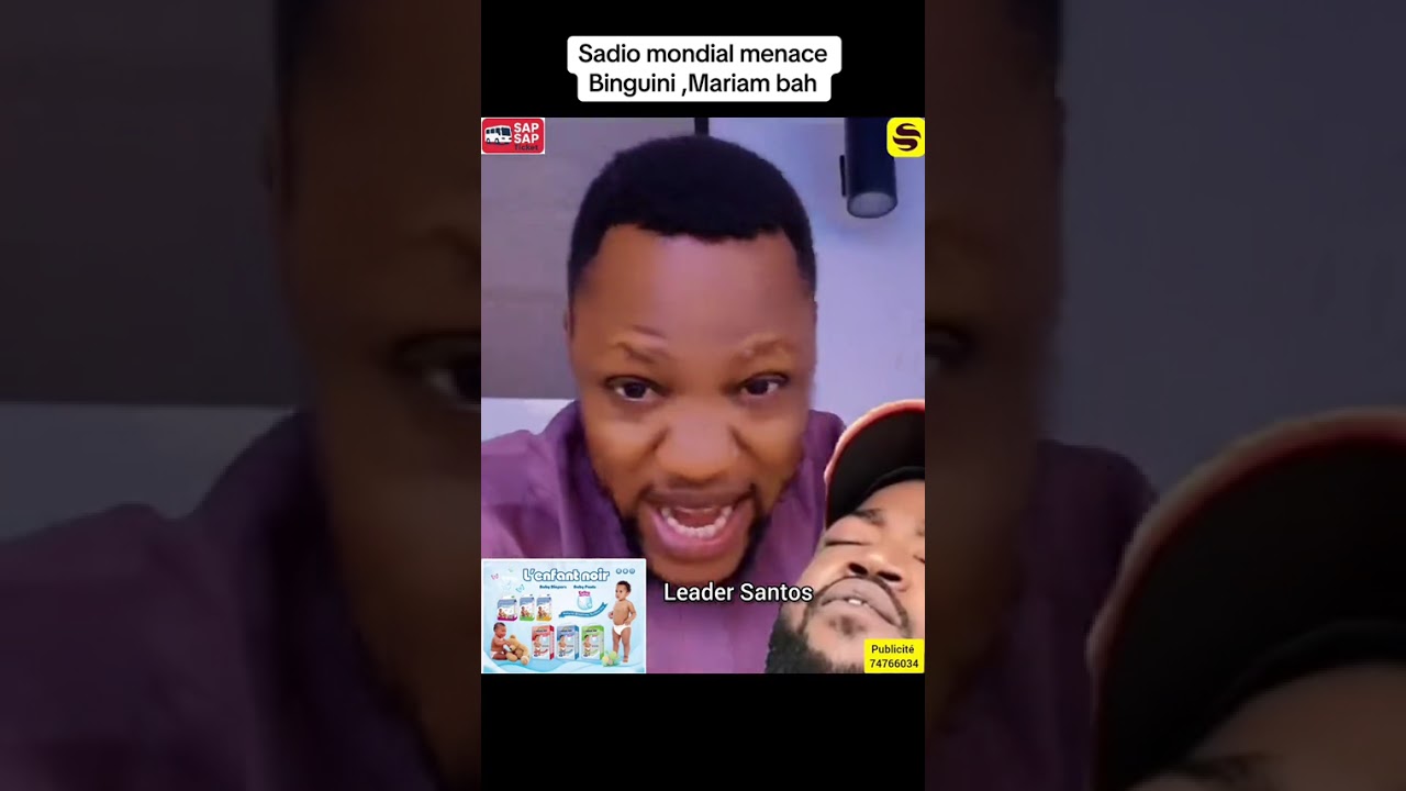 Leader santos Sadio mondial menace Binguini ,Mariam bah