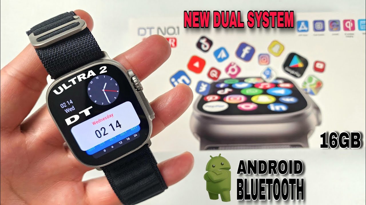 NEW  DT ULTRA 2  DUAL SYSTEM - BT APP + ANDROID