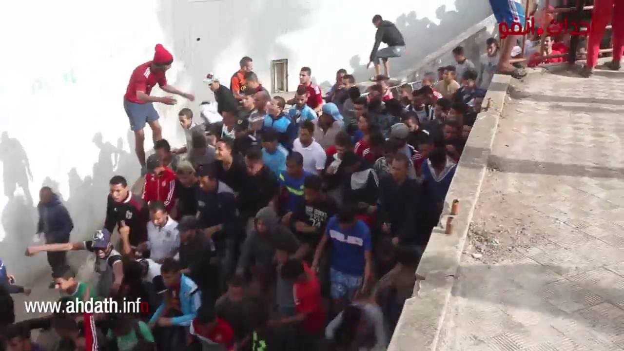 الشغب يعود بقوة قبل وبعد مبارة الوداد وامل تزنيت
