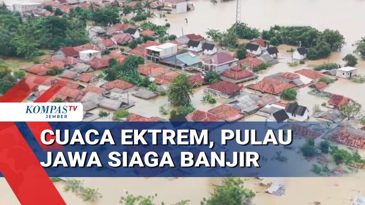 Cuaca Ekstrem Picu Banjir di Pulau Jawa, Karawang hingga Pekalongan Terendam