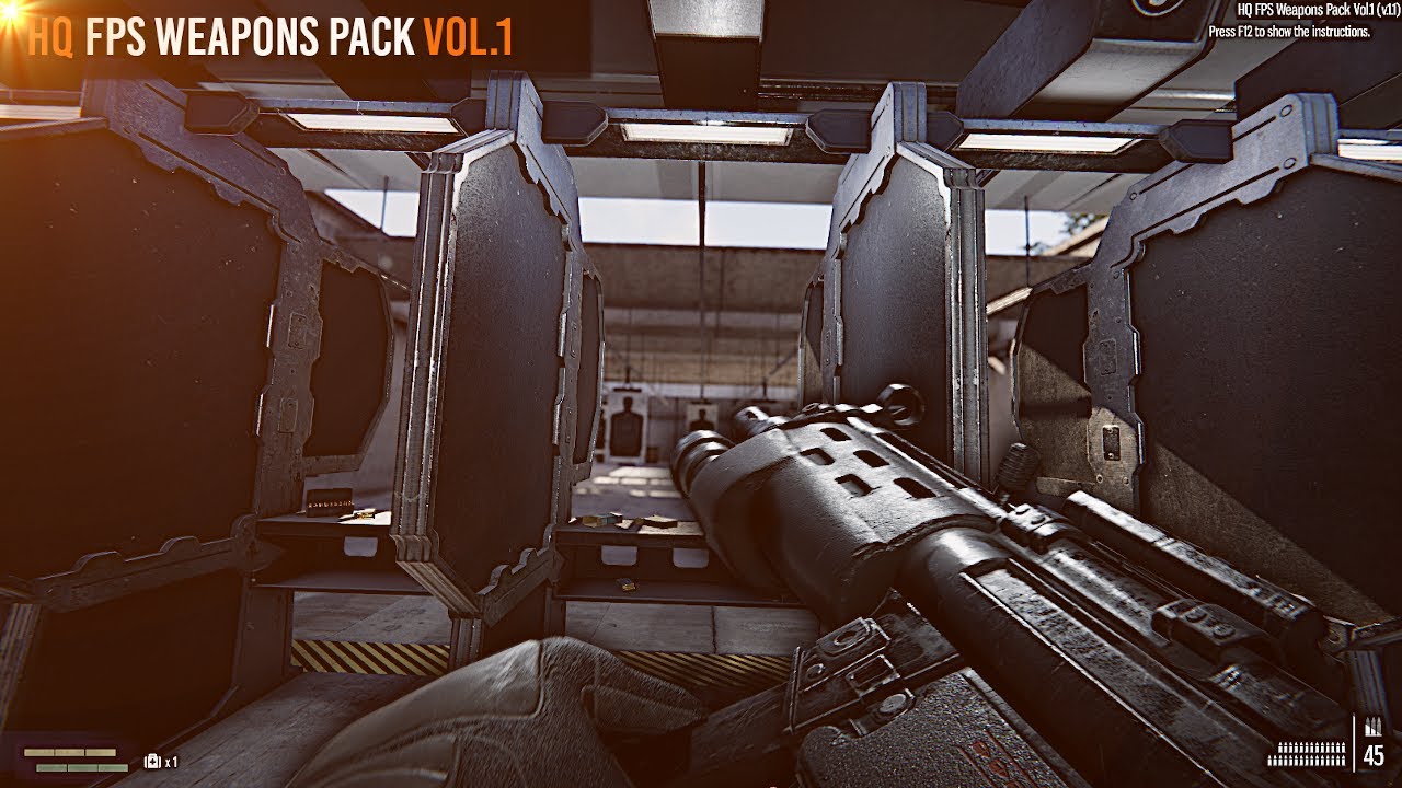 HQ FPS Weapons (v1.1) - Showcase | Unity