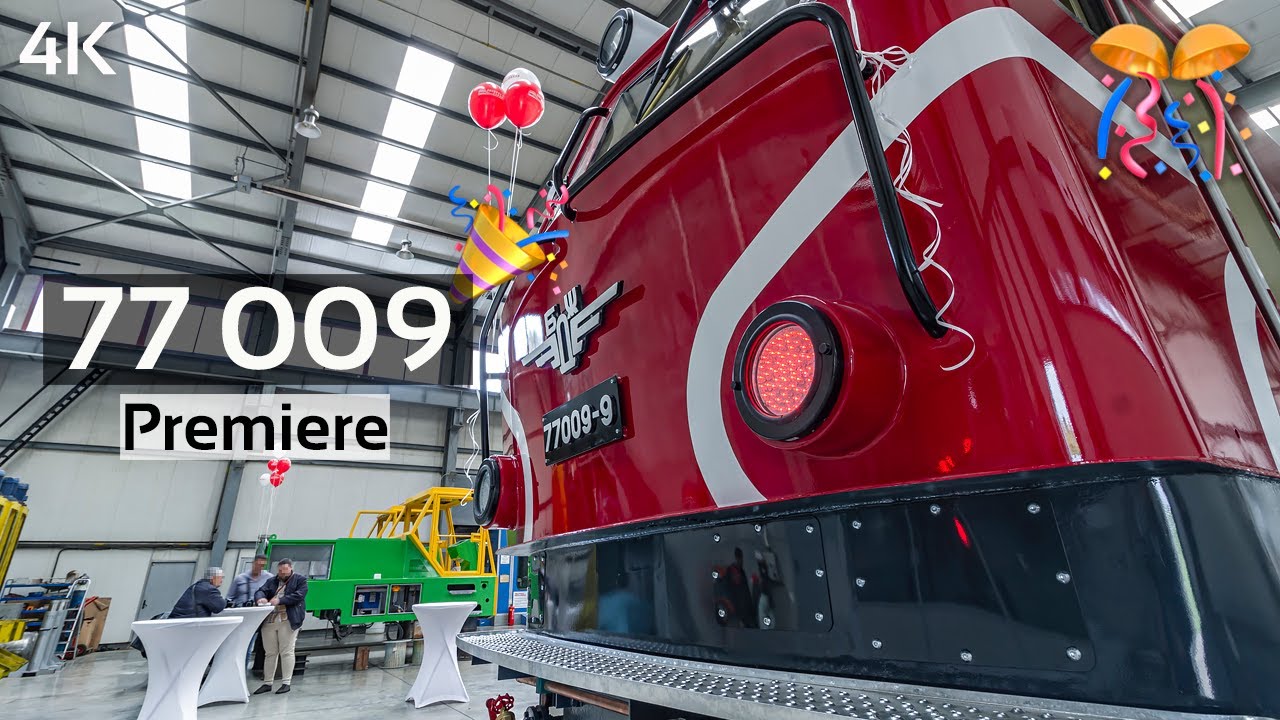 Modernised Narrow Gauge Locomotive Premiere