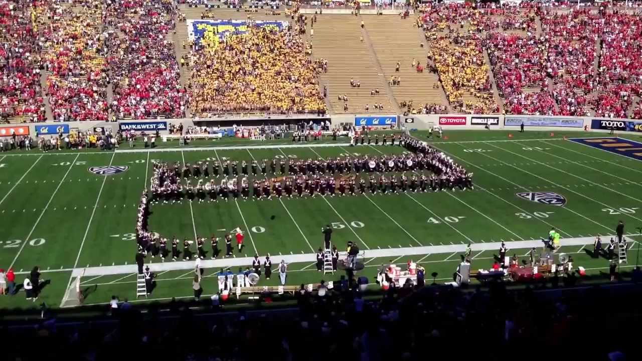 Ohio State marching band pre-game. OSU vs. CAL, 09.14.13.