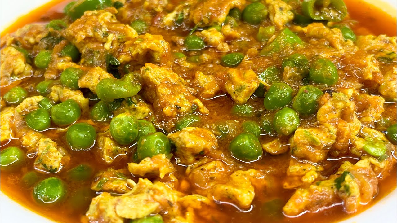 Dhaba Style Anda Gravy Matar | انڈے مٹر کا سالن | Egg and Peas Gravy | Anda Matar Salan Recipe