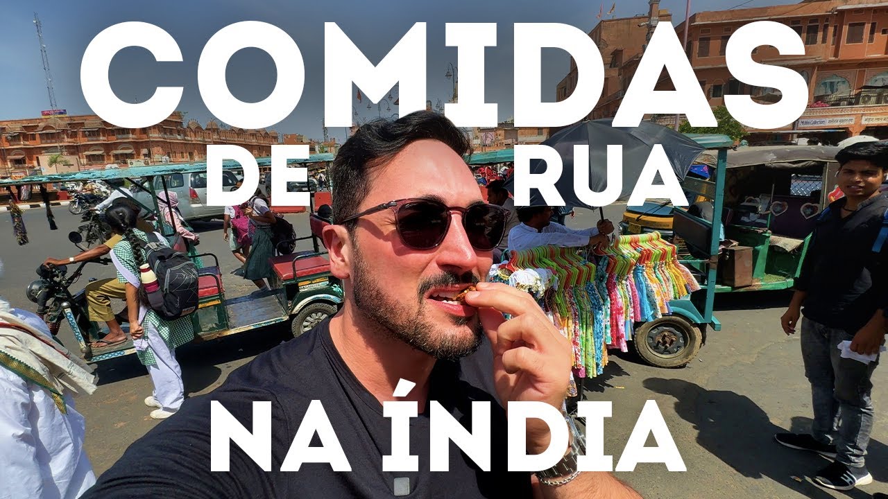 CREDO!! PROVANDO COMIDAS DE RUA DA &Iacute;NDIA em JAIPUR - NOJENTO MESMO?
