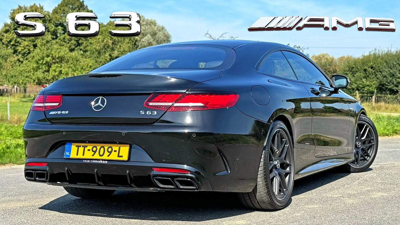 MERCEDES S63 AMG COUPE // 315KMH REVIEW on AUTOBAHN