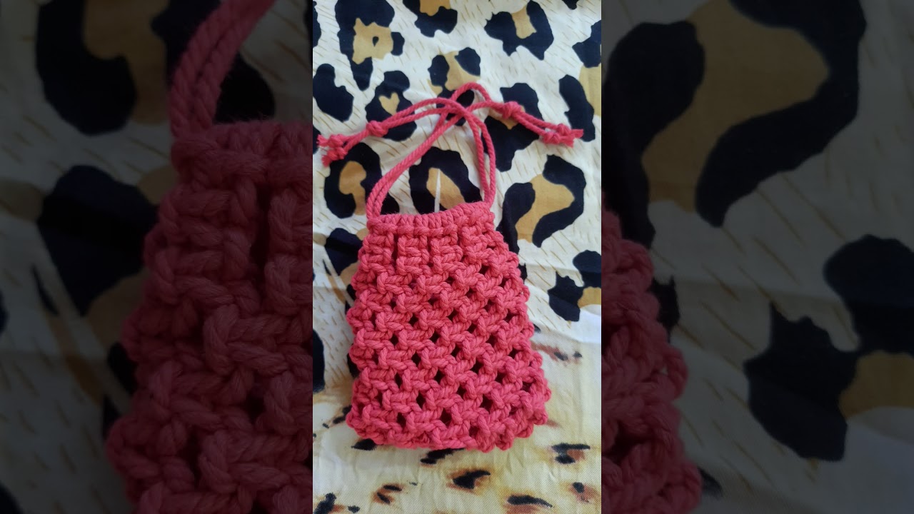 Macrame airpod case or lipstick case .#macrame #macramecrafts #handmade#handmadeseller #diy #shorts