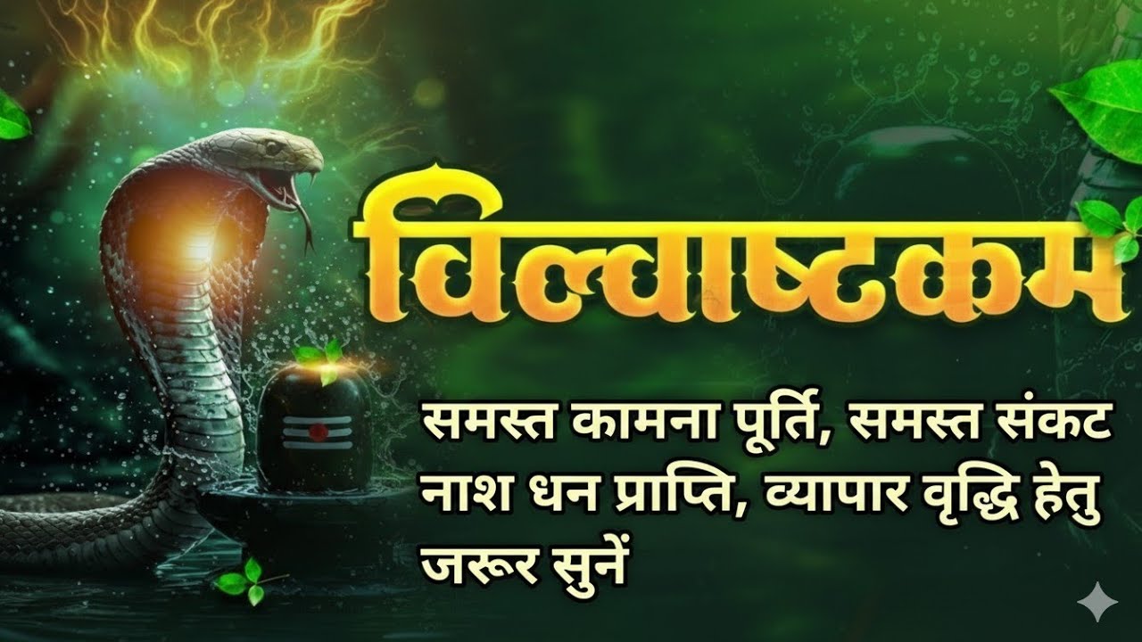 श्री बिल्वाष्टकम || Shri Shiv Bilvashtakam || shiv stuti || Bilvashtakam Stotram With Lyrics