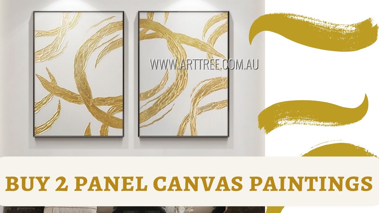 Buy 2 Panel Set Canvas | 2 Panel Canvas Painting | Multi Piece Paintings | Arttree.com.au