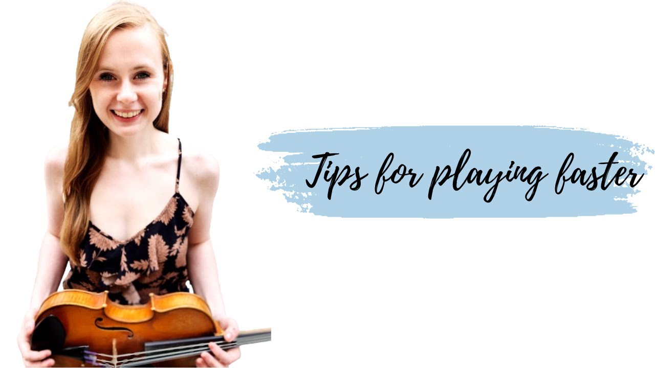 Techniques for playing fast passages | how to play faster on the #violin