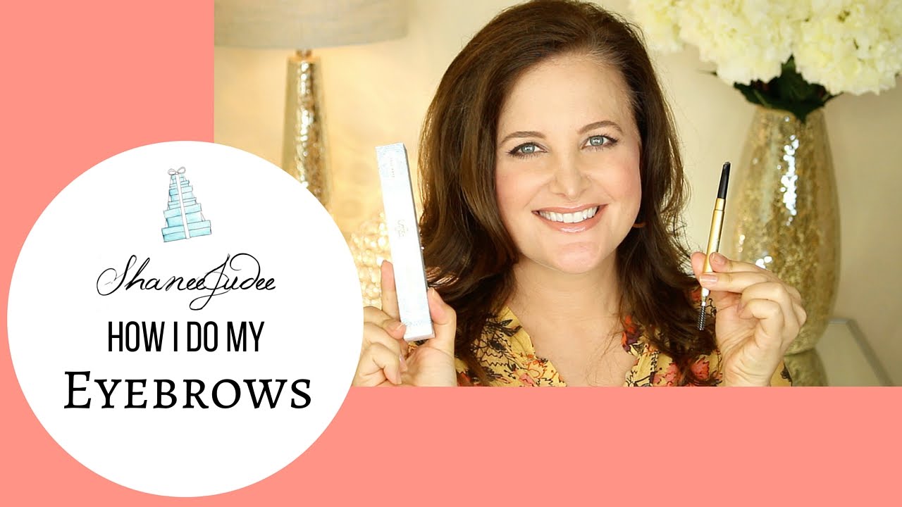 How I Do My Eyebrows | ShaneeJudee