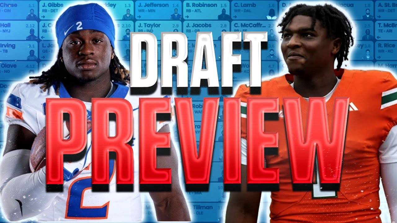 2025 NFL Draft Preview: Analyzing Top Prospects with Ryan Wilson! | 2025 Fantasy Football Advice
