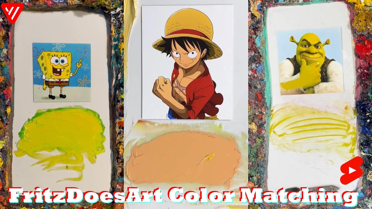 FritzDoesArt Color Matching 2024 | Fritz Does Art Shorts 2024