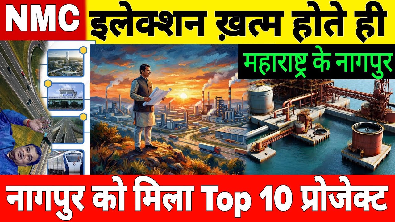 Nagpur Get 1 lakh crore New Infrastructure projects after the NMC Election Result 