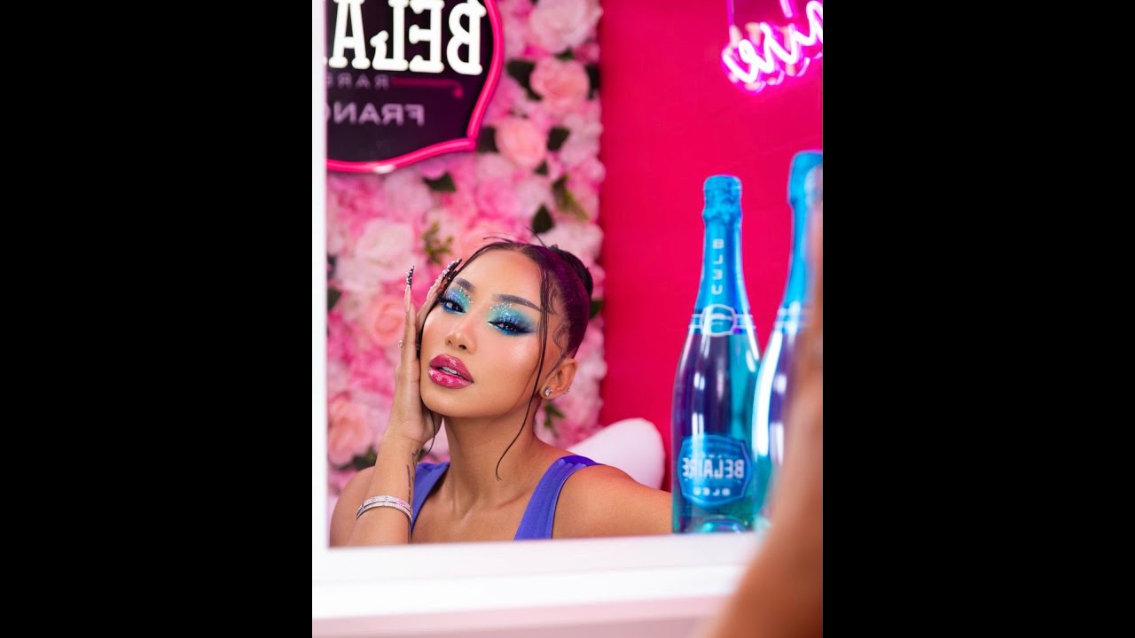 Belaire Bleu Makeup Tutorial with Melly Sanchez