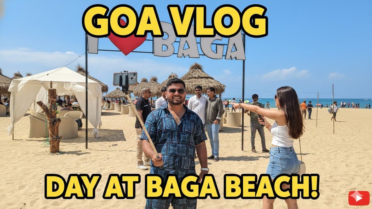 🌴🌴 बागा बीच 🌴🌴दिन में यहां क्या🤔क्या🤔 होता हैं?????
