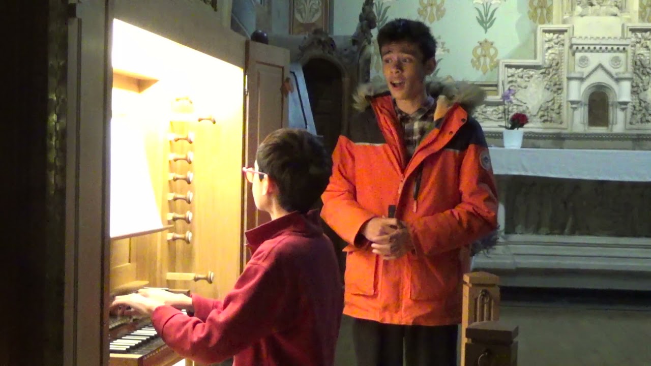 Eric GENTET (15y)- Lascia ch'io pianga, Händel - with easy final C6 (contre ut) 