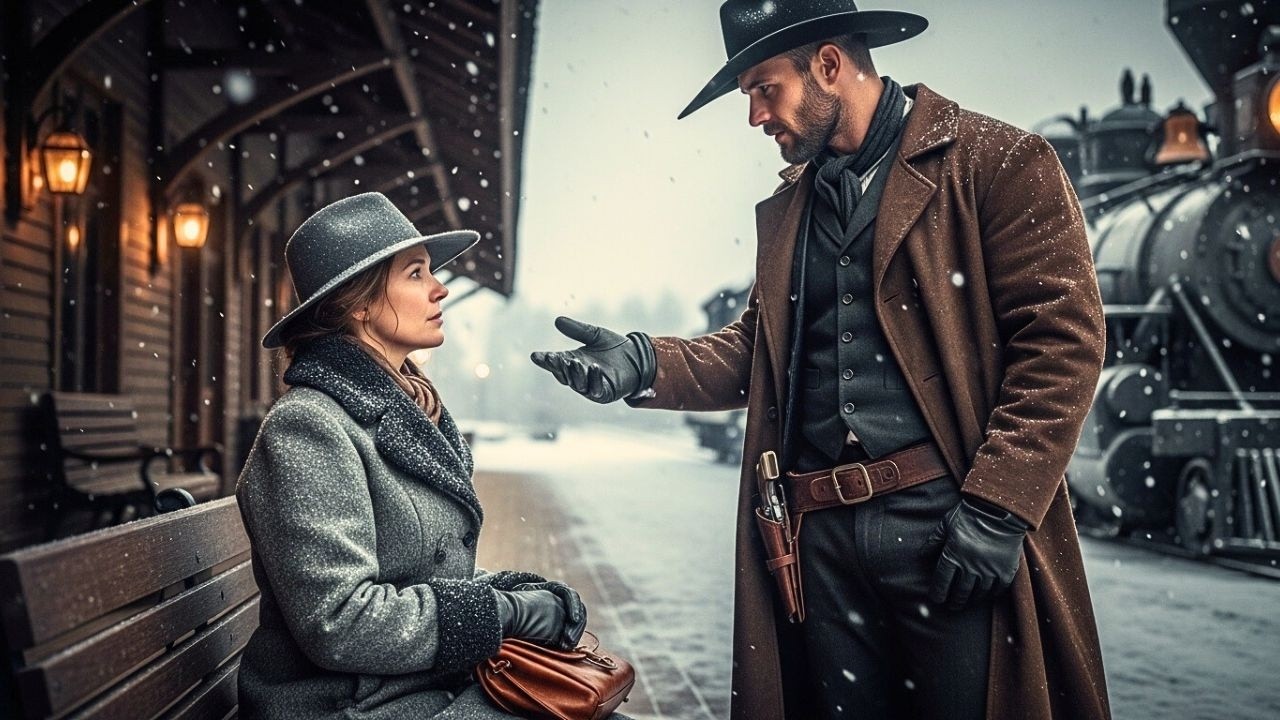 Millionaire Cowboy Finds Freezing Nurse at a Train Station — Their Love Story Shocked Wyoming
