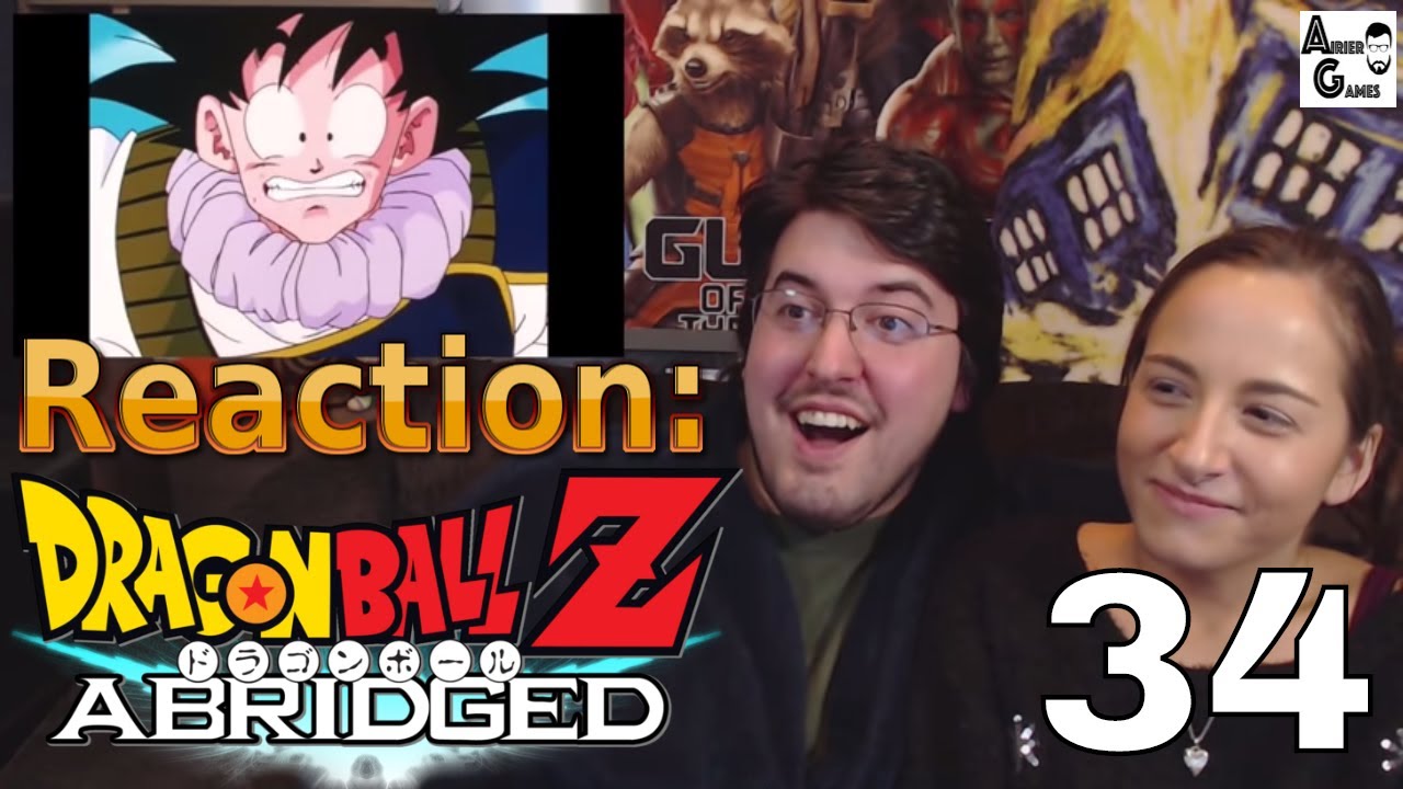 DragonBall Z Abridged Ep. 34: Reaction #AirierReacts
