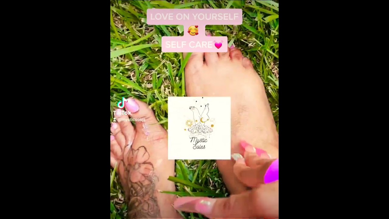"Love On Yourself" Feet Oil Available Soon On Etsy. 