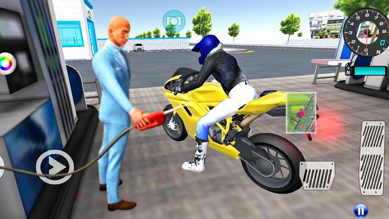 3D Driving Class 2021 - Ring Road Motorbike Driving Simulator Android Gameplay