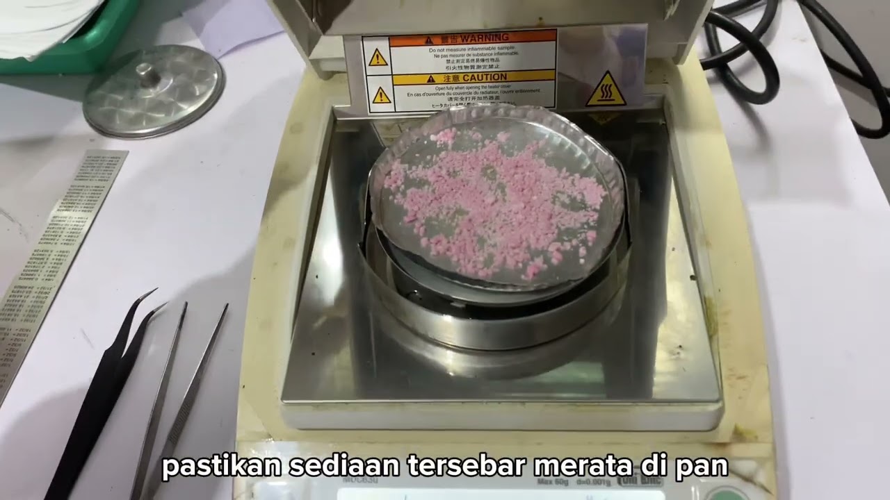 Uji Moisture Content