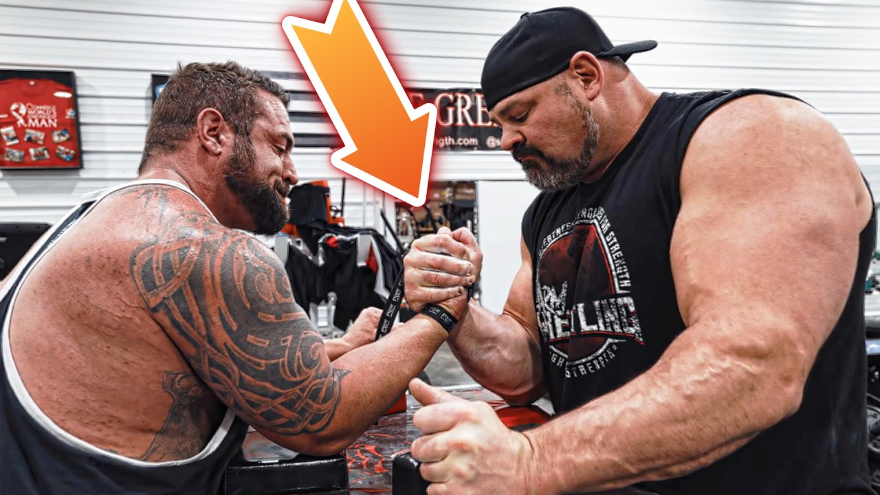 Brian Shaw is PREPARING SOMETHING...