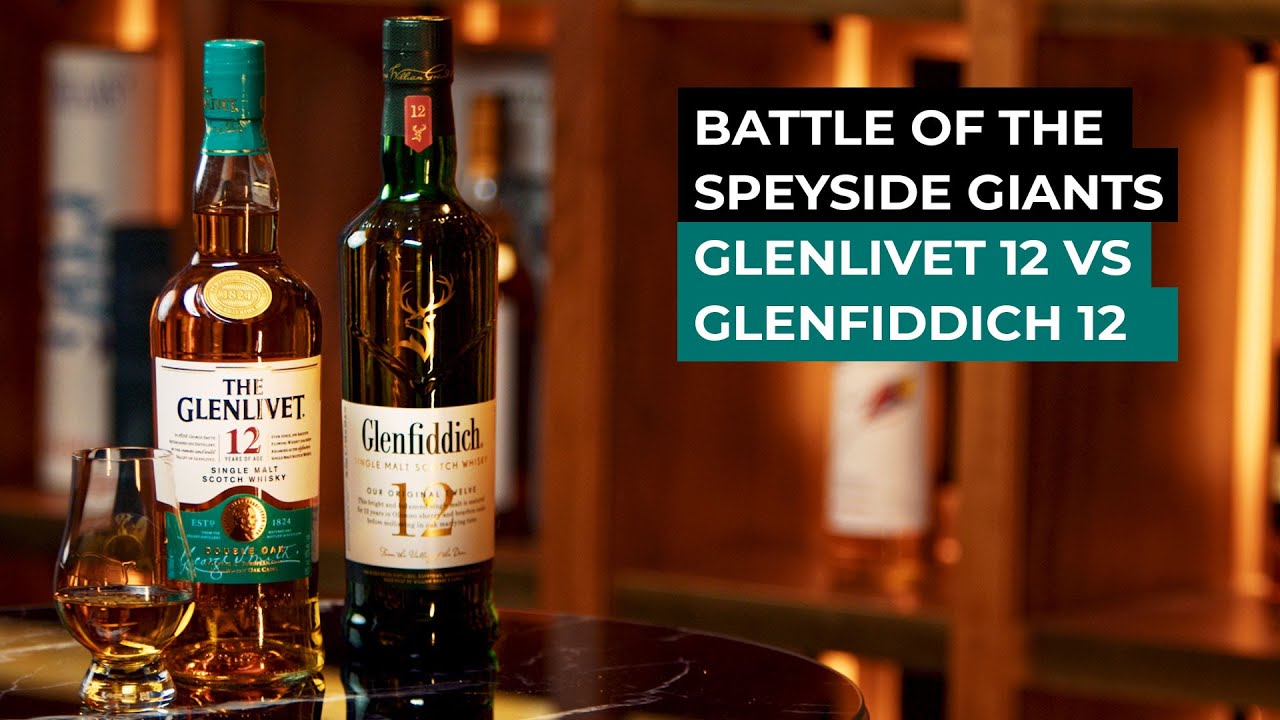 Битвы виски: Glenfiddich 12-летней выдержки против Glenlivet 12-летней выдержки
