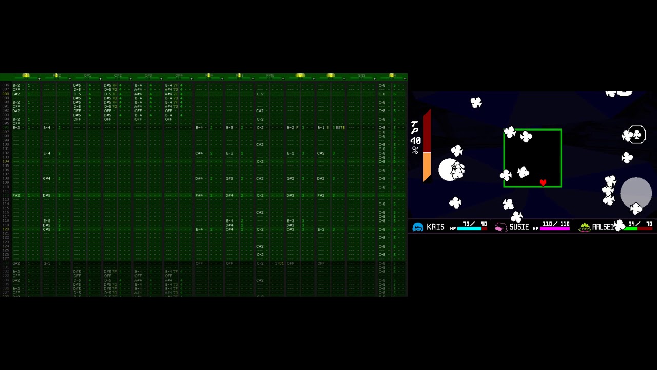 The World Revolving - DeltaRune | Sega Genesis Cover