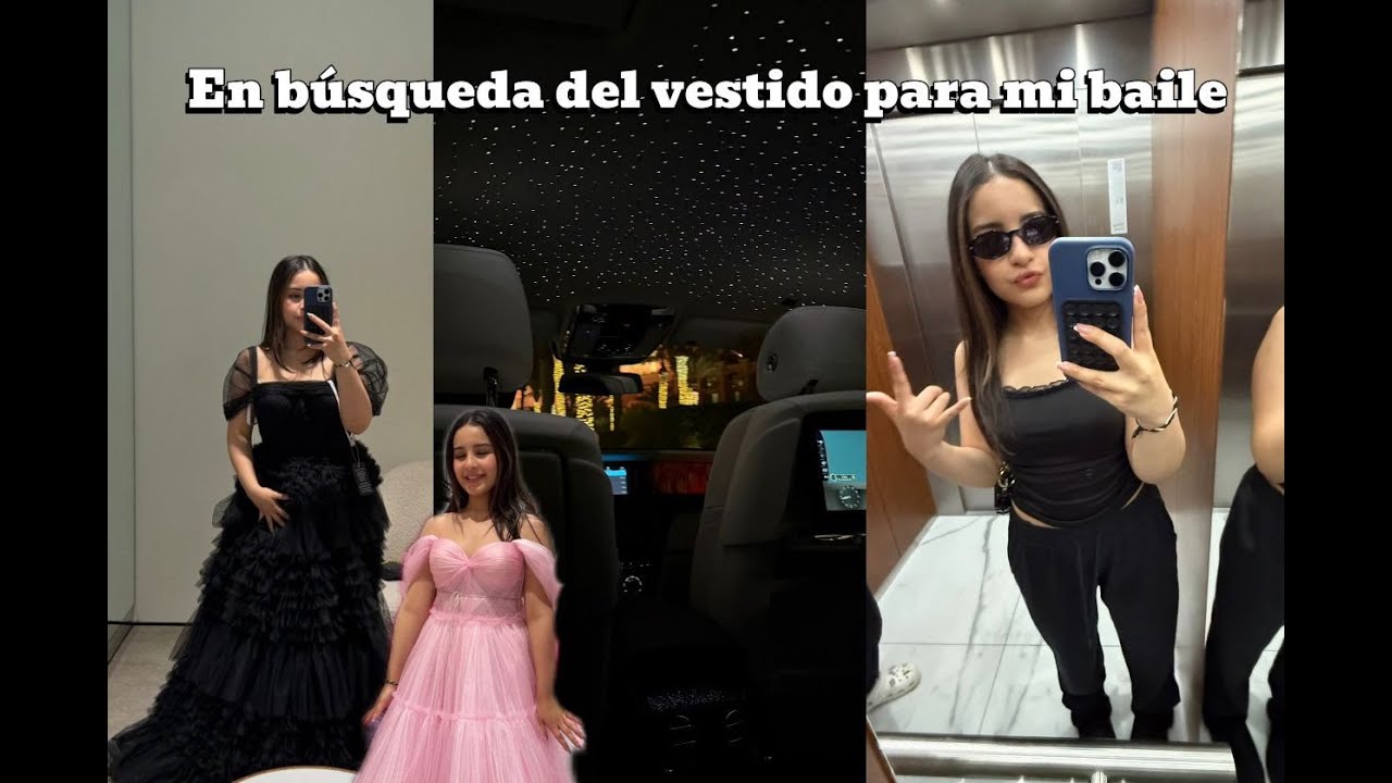 En búsqueda del vestido para mi baile de graduación